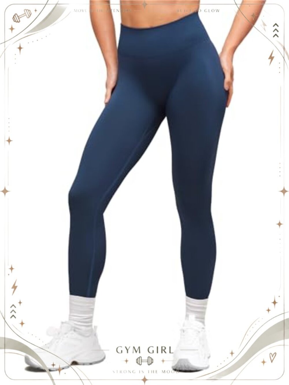 Women's Workout Leggings 32 34 36 Inseam Seamless High Waist Tummy Control
